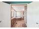 Bright bathroom featuring a double vanity, tile floors, a soaking tub, and a separate shower at 4122 Canal Rd, Marshville, NC 28103