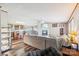 Spacious living area with fireplace and open access to kitchen, perfect for entertaining at 4122 Canal Rd, Marshville, NC 28103