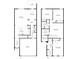 Floor plan showing layout of a home's two floors, including living spaces, bedrooms, and bathrooms at 415 Tayberry Ln, Fort Mill, SC 29715