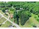 Aerial view of the property showcasing the lot lines of 4155 Slanting Bridge Rd at 4155 Slanting Bridge Rd, Sherrills Ford, NC 28673