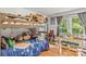 bedroom with bunk beds and lots of natural light from the windows at 4155 Slanting Bridge Rd, Sherrills Ford, NC 28673