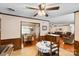 Open kitchen with wood cabinets, and dining area perfect for casual meals and entertaining at 4600 Beatties Ford Rd, Charlotte, NC 28216