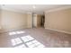 Bonus room featuring neutral paint, modern recessed lighting, crown molding, and carpeted flooring at 533 Montgrove Nw Pl, Concord, NC 28027