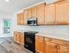 Updated kitchen with stainless steel appliances and plenty of counter space is great for cooking at 533 Montgrove Nw Pl, Concord, NC 28027
