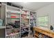 Organized closet with open shelves, providing ample storage space at 603 Sunnybrook Dr, Monroe, NC 28110