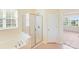 Bathroom features bathtub and enclosed shower at 6227 Castlecove Rd, Charlotte, NC 28278