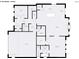 First floor plan featuring a living room, kitchen, dining room, study, and primary bedroom at 910 Westminster Dr, Statesville, NC 28677