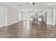 Open concept living area with a view of the modern kitchen and an abundance of natural light at Tbd Alf Hoover Rd # 4, Lincolnton, NC 28092