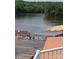 Picturesque view of the lake from the property at 125 Maple St, New London, NC 28127