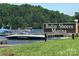 Marina with boat slip and Supra boat. Great place to launch and store your boat on the lake at 125 Maple St, New London, NC 28127