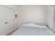 Simple bedroom with carpet, a bed, and a double door closet at 12792 Clydesdale Dr, Midland, NC 28107