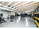 Large open basement ready for customization, equipped with stairs and lighting at 1602 Brentwood Dr, Newton, NC 28658