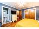 Cozy bedroom with hardwood floors, ensuite bathroom, and plenty of closet space at 1602 Brentwood Dr, Newton, NC 28658