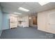Bedroom features carpet flooring, bunk beds, and white walls at 227 Country Club Cir, Shelby, NC 28150