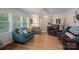 Inviting living room with wood floors and comfortable seating at 227 Country Club Cir, Shelby, NC 28150