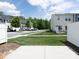 Yard view with the backside of a residential home at 2448 Mariners Cove Ln, Denver, NC 28037