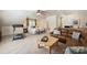 Spacious main bedroom has sitting area, wet bar, en-suite bathroom, and carpet floors at 2627 Hampton Ave, Charlotte, NC 28207
