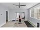 Workout room featuring a large mirror, exercise equipment, and plenty of space at 2906 Hillside Springs Dr, Charlotte, NC 28209