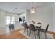 Open-concept dining area connecting to the kitchen and living spaces at 461 Hurston Cir # 51, Charlotte, NC 28208