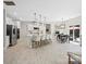 Modern kitchen featuring stainless steel appliances, island seating, and lots of natural light at 5013 Hamilton Mill Dr, Waxhaw, NC 28173