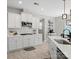 Beautiful kitchen with white cabinetry, quartz counters, and stainless steel appliances at 5013 Hamilton Mill Dr, Waxhaw, NC 28173