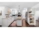 Modern kitchen with stainless steel appliances, granite countertops, and ample cabinet space at 5428 Barnsdale Ln, Mint Hill, NC 28227