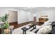 Cozy living room featuring hardwood floors and ample space for relaxing and entertaining at 5428 Barnsdale Ln, Mint Hill, NC 28227
