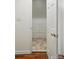 Pantry with shelving and a view of the pantry's interior at 6640 Autumn Gate Ln, Charlotte, NC 28216