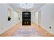 Dining room area featuring built-in shelving and a large rug with intricate details at 6664 Lake Shore Dr, Hickory, NC 28601