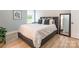 Comfortable bedroom with a plush bed, soft lighting, and ample space, creating a relaxing retreat at 7728 Shalom Dr, Charlotte, NC 28216