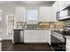 Spacious kitchen with stainless steel appliances, granite countertops, and stylish backsplash at 8037 Lynwood Sq, Waxhaw, NC 28173