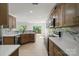 Beautiful kitchen with stainless steel appliances, granite countertops, and modern cabinetry at 8347 Fox Swamp Rd, Charlotte, NC 28215