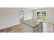 The Dining Area offers a view of the backyard and a sliding glass door at 908 Dairy Meadow Ct, Monroe, NC 28110
