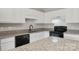 Spacious kitchen featuring granite counters, sink, and appliances at 908 Dairy Meadow Ct, Monroe, NC 28110