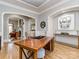 Comfortable home office featuring hardwood floors and an open design at 10924 Lederer Ave, Charlotte, NC 28277