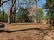 Large backyard with mature trees and plenty of space for outdoor activities at 1147 Norland Rd, Charlotte, NC 28205