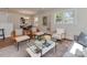 Open living space connecting dining area with hardwood floors and natural light at 1147 Norland Rd, Charlotte, NC 28205