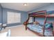 Bedroom featuring a bunk bed and natural light at 15131 Oleander Dr, Charlotte, NC 28278
