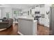 Stylish kitchen with stainless steel appliances, a breakfast bar, and an open layout at 234 Ascot Run Way, Fort Mill, SC 29715