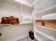 Bright, spacious closet featuring an organized shelving unit for ample storage at 3089 Founding Fathers Dr, Gastonia, NC 28056