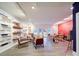 Open-concept design center with a seating area and various design options displayed on shelves and walls at 3089 Founding Fathers Dr, Gastonia, NC 28056