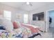 Serene bedroom showcases a large bed with decorative pillows, soft textures, and a clean, modern aesthetic at 325 Cornwall Dr, Salisbury, NC 28147