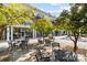 Charming outdoor seating area with bistro tables, perfect for enjoying a meal or coffee al fresco at 5001 Grand Canyon Nw Rd, Concord, NC 28027