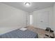 Neutral bedroom with a carpet floor, a window and large closet doors at 5207 Maynard Hill Dr, Monroe, NC 28110