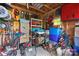 This shed is used for storing tools, equipment, and various household items at 6010 Albiza Dr, Harrisburg, NC 28075