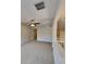 Upstairs bedroom area featuring plush carpet floors and neutral decor at 6020 Gray Gate Ln # I, Charlotte, NC 28210