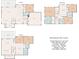 Detailed floor plan layout of the home, showcasing room dimensions and overall design at 685 Knollcrest Ne Dr, Concord, NC 28025
