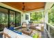 Exterior porch with furniture at 685 Knollcrest Ne Dr, Concord, NC 28025