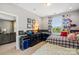 A well-decorated ' bedroom featuring two beds and unique design details at 8514 Ellington Park Dr, Charlotte, NC 28277