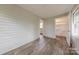 Spare bedroom with wood-look floors and fresh paint at 10 Bolt Dr, Shelby, NC 28150